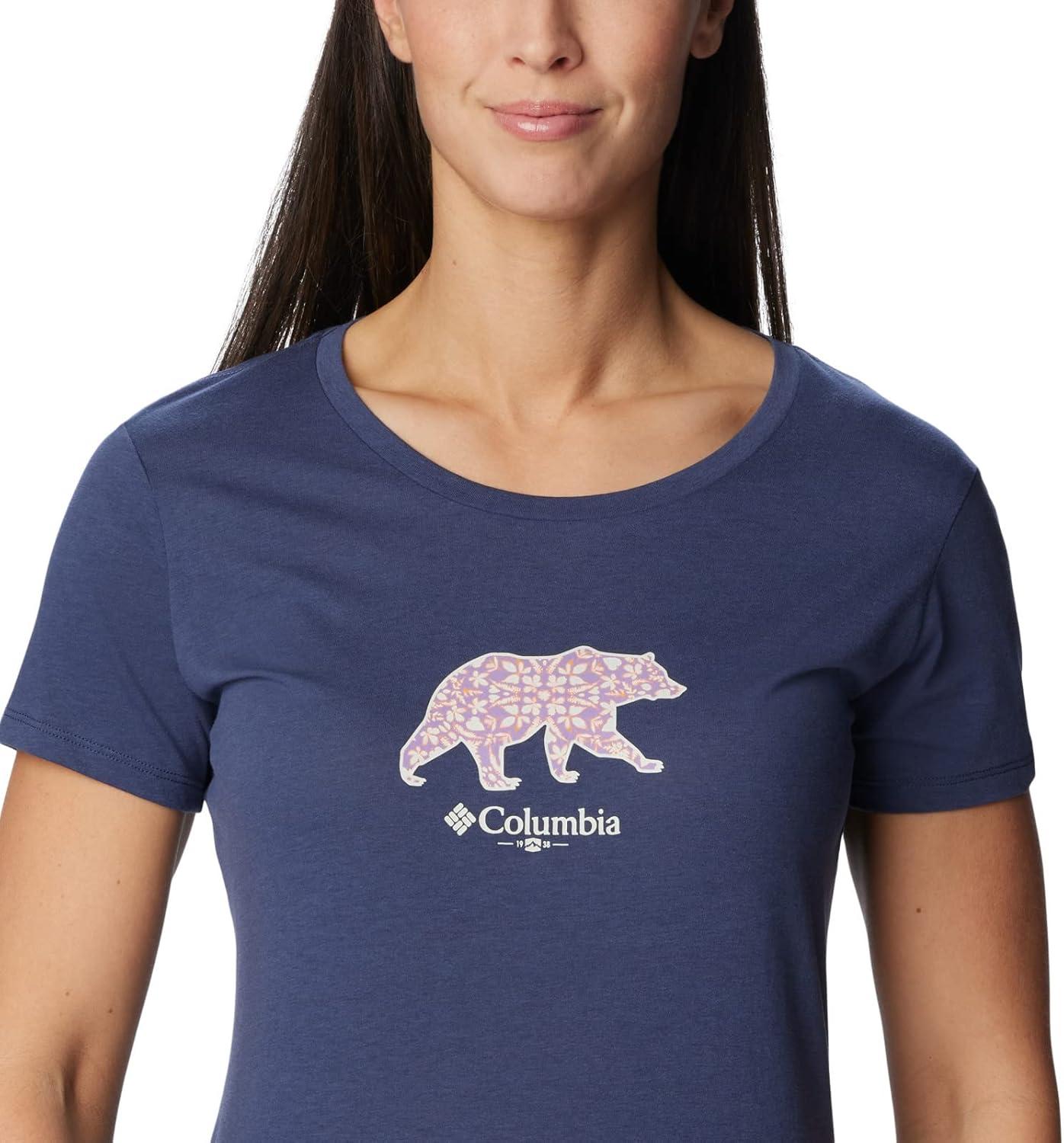 imageColumbia Womens Daisy Days Short Sleeve Graphic TeeBlue