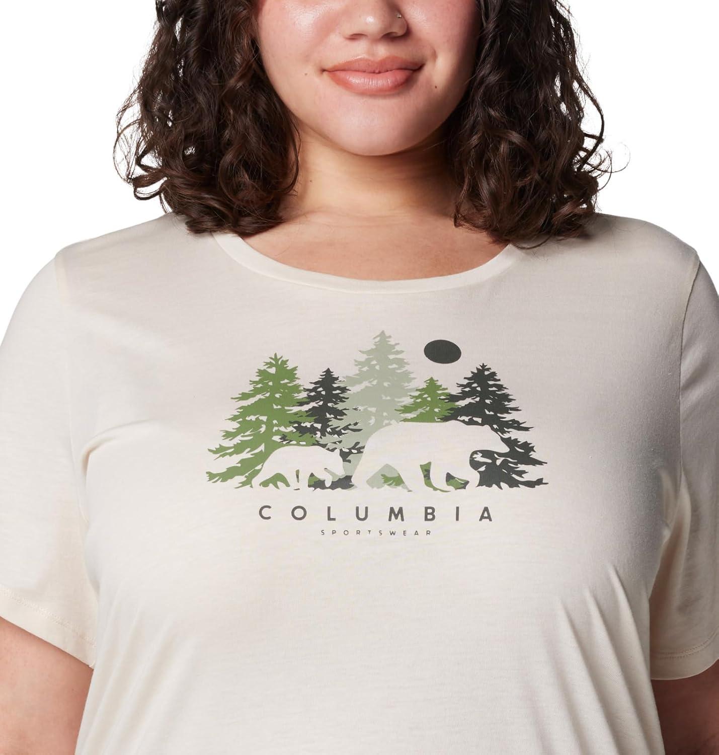 imageColumbia Womens Daisy Days Short Sleeve Graphic TeeChalkTreehome