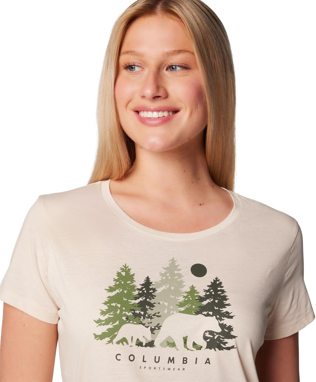imageColumbia Womens Daisy Days Short Sleeve Graphic TeeChalkTreehome