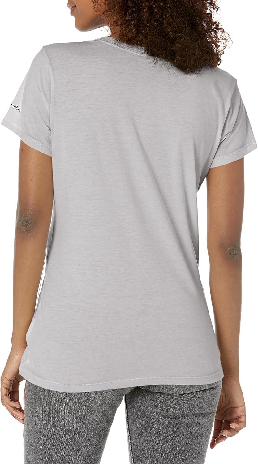 imageColumbia Womens Daisy Days Short Sleeve Graphic TeeColumbia Grey HeatherScenic Collage