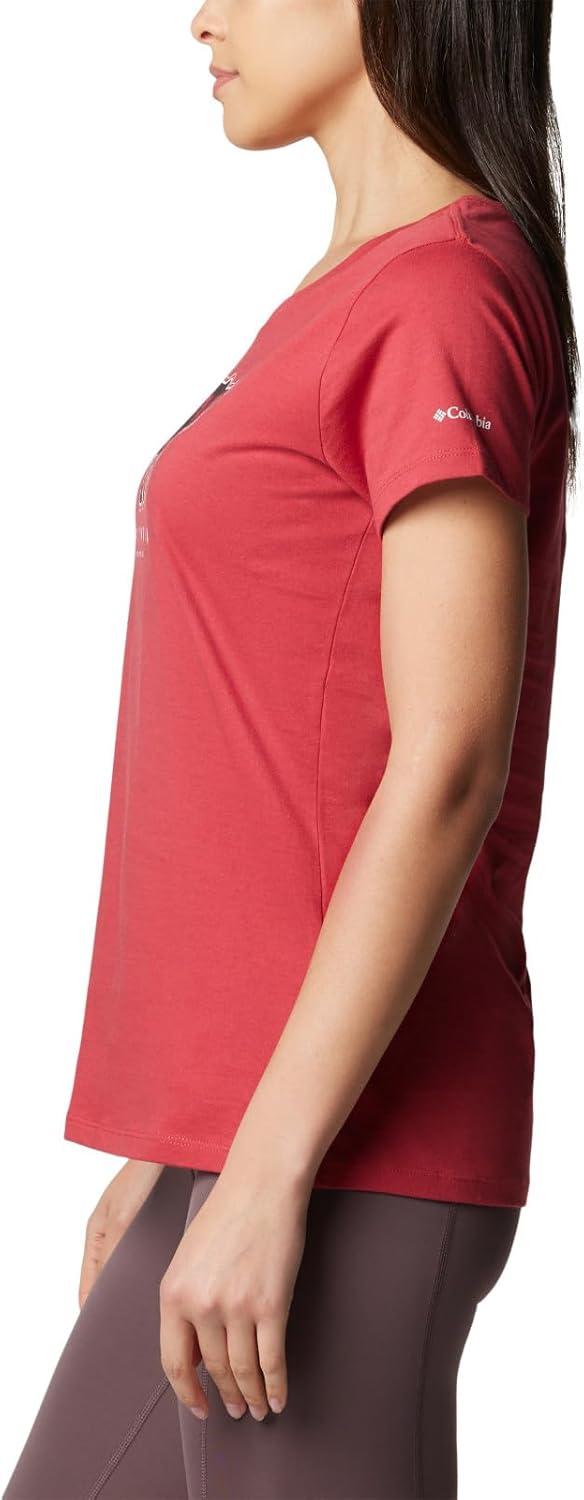 imageColumbia Womens Daisy Days Short Sleeve Graphic TeeDaredevilBearly Omblur