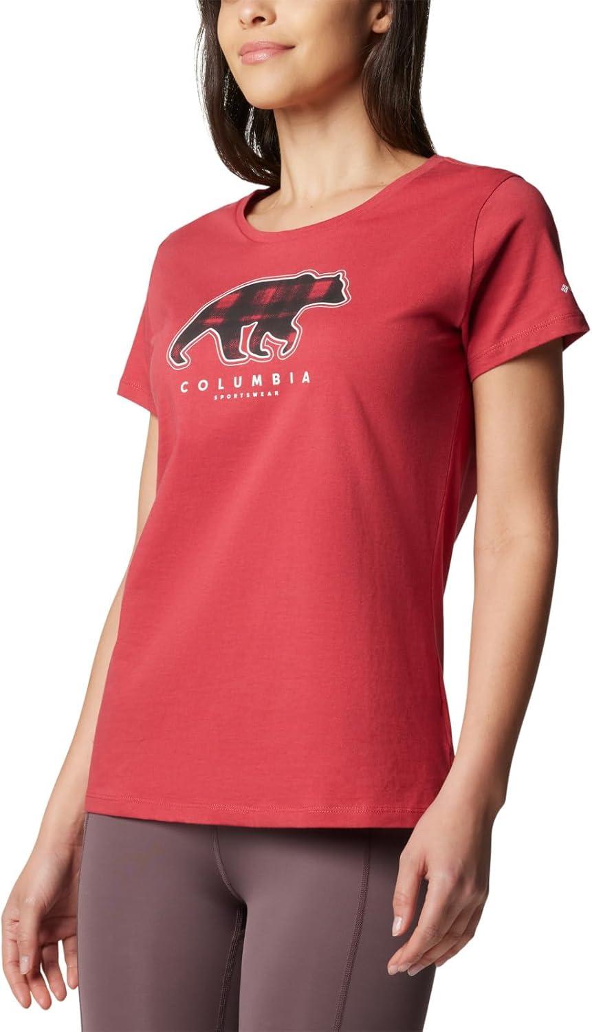 imageColumbia Womens Daisy Days Short Sleeve Graphic TeeDaredevilBearly Omblur