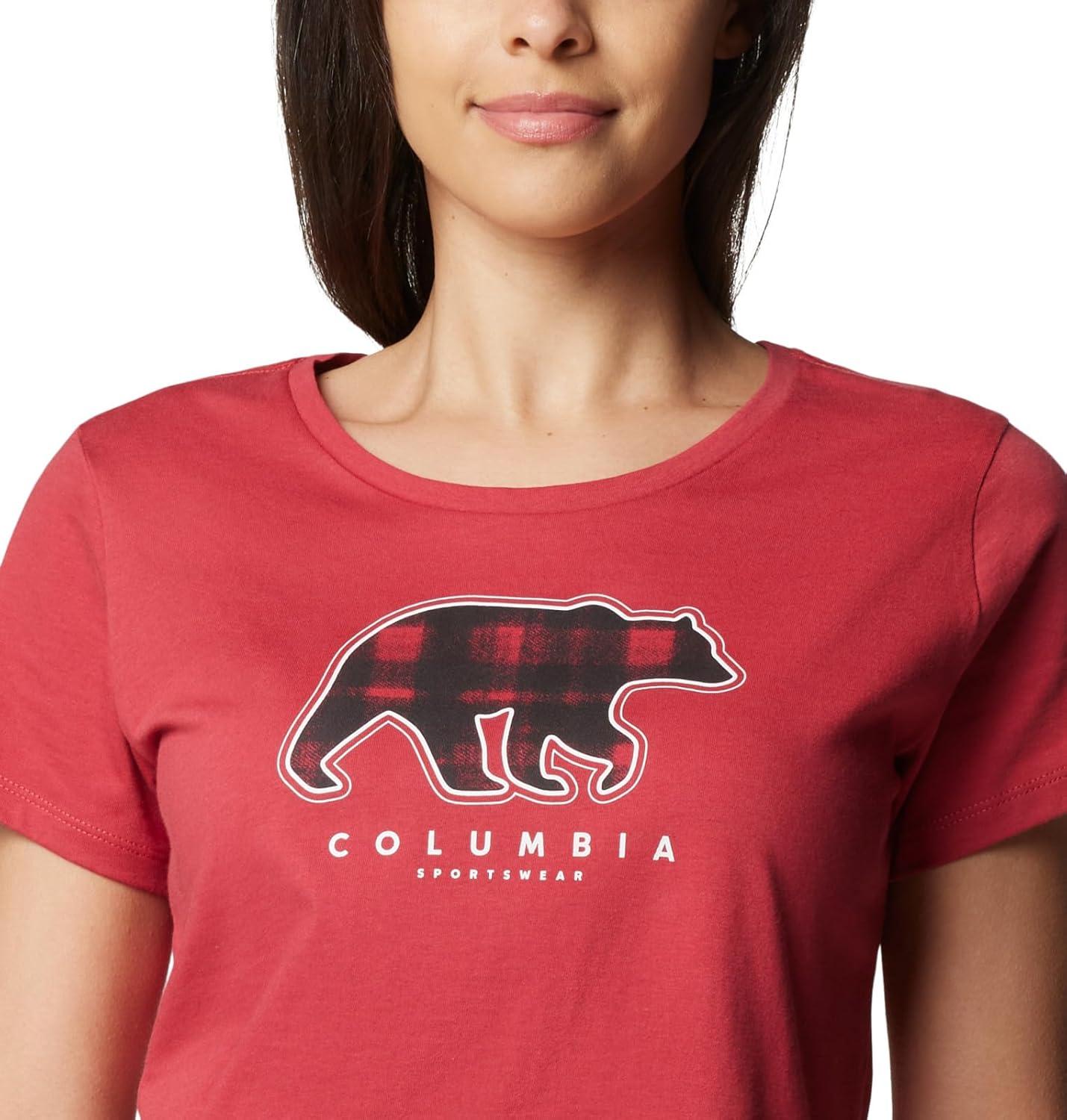 imageColumbia Womens Daisy Days Short Sleeve Graphic TeeDaredevilBearly Omblur