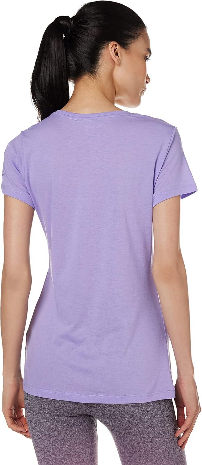 imageColumbia Womens Daisy Days Short Sleeve Graphic TeeFrosted Purple HeatherBugventure Graphic