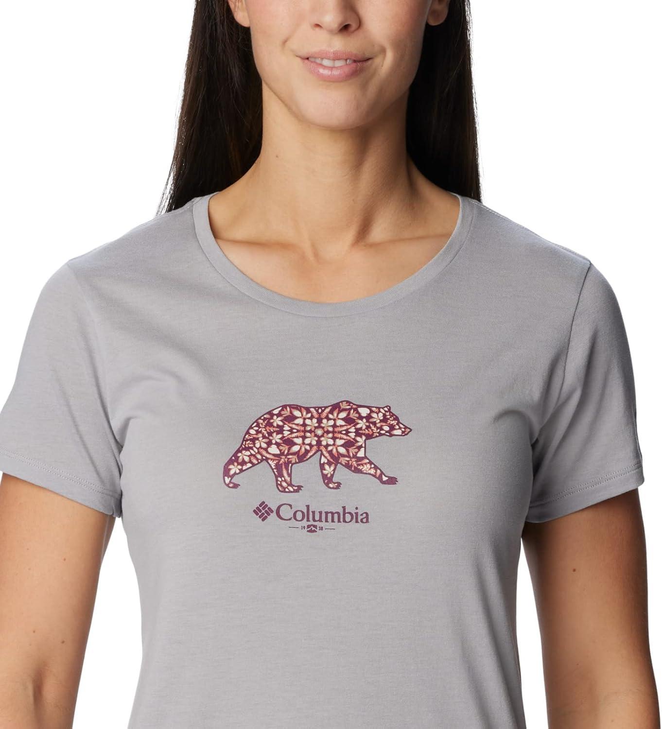imageColumbia Womens Daisy Days Short Sleeve Graphic TeeGrey