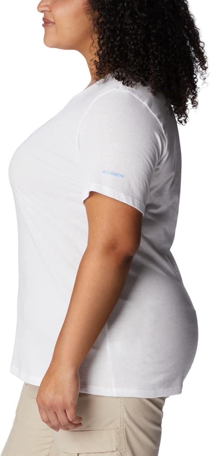 imageColumbia Womens Daisy Days Short Sleeve Graphic TeeWhiteBest Site Graphic