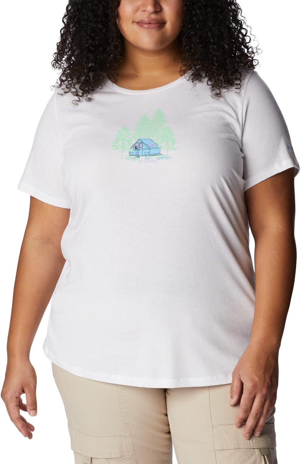 imageColumbia Womens Daisy Days Short Sleeve Graphic TeeWhiteBest Site Graphic