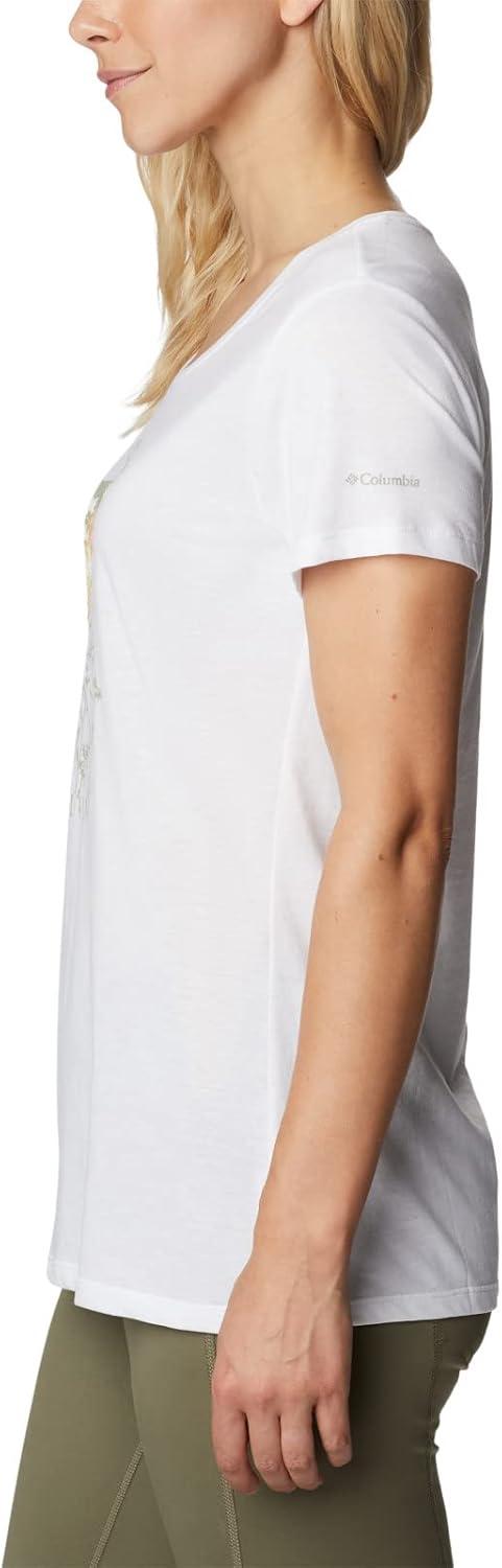 imageColumbia Womens Daisy Days Short Sleeve Graphic TeeWhiteFind Your Wild Graphic