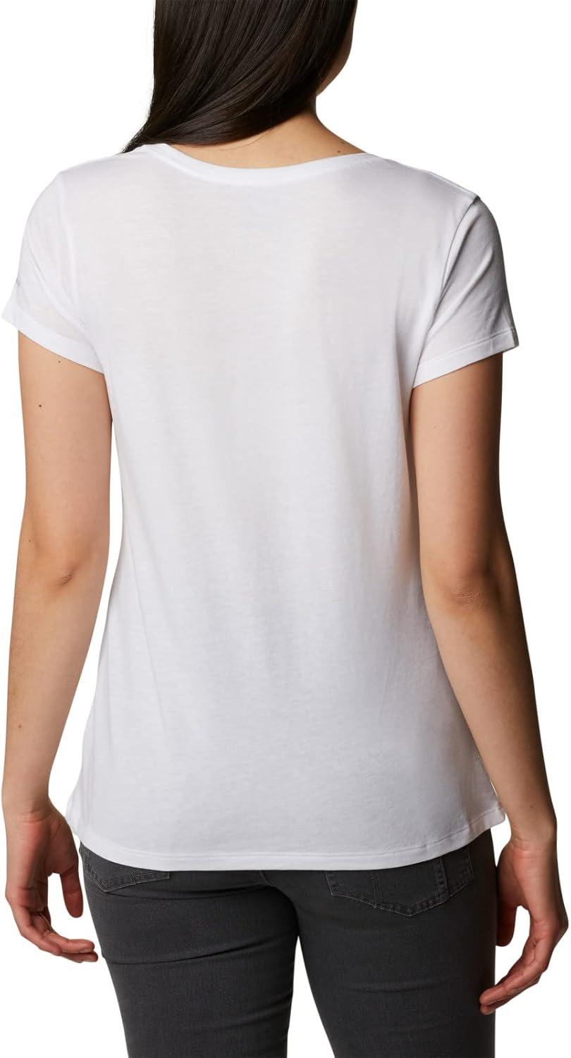 imageColumbia Womens Daisy Days Short Sleeve Graphic TeeWhiteVan Life