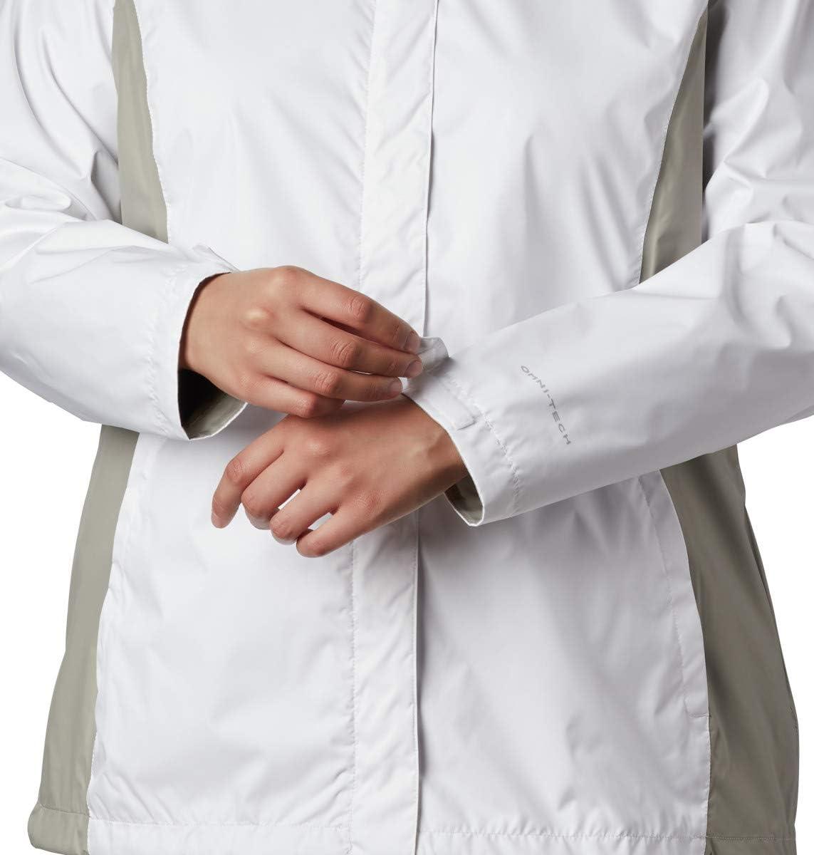 imageColumbia Womens Discontinued Arcadia II JacketWhiteFlint Grey