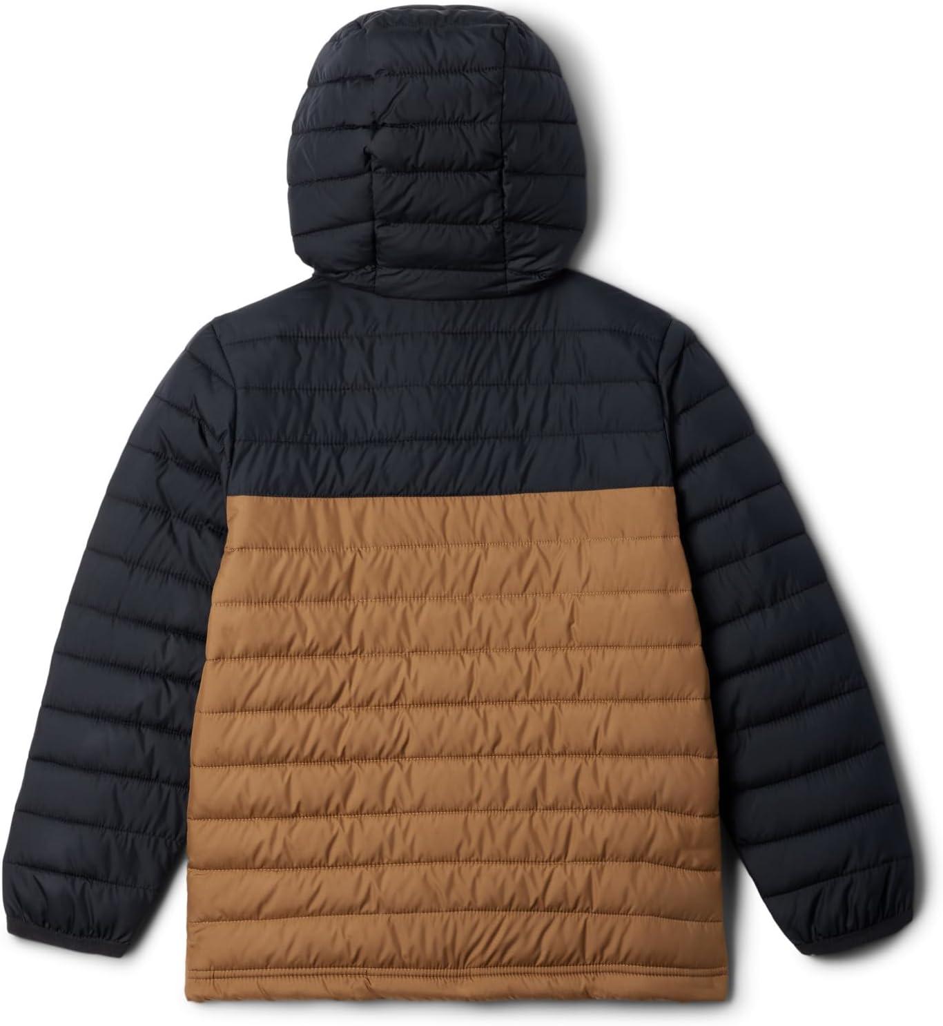 imageColumbia boys Powder Lite II Hooded JacketDeltaBlack