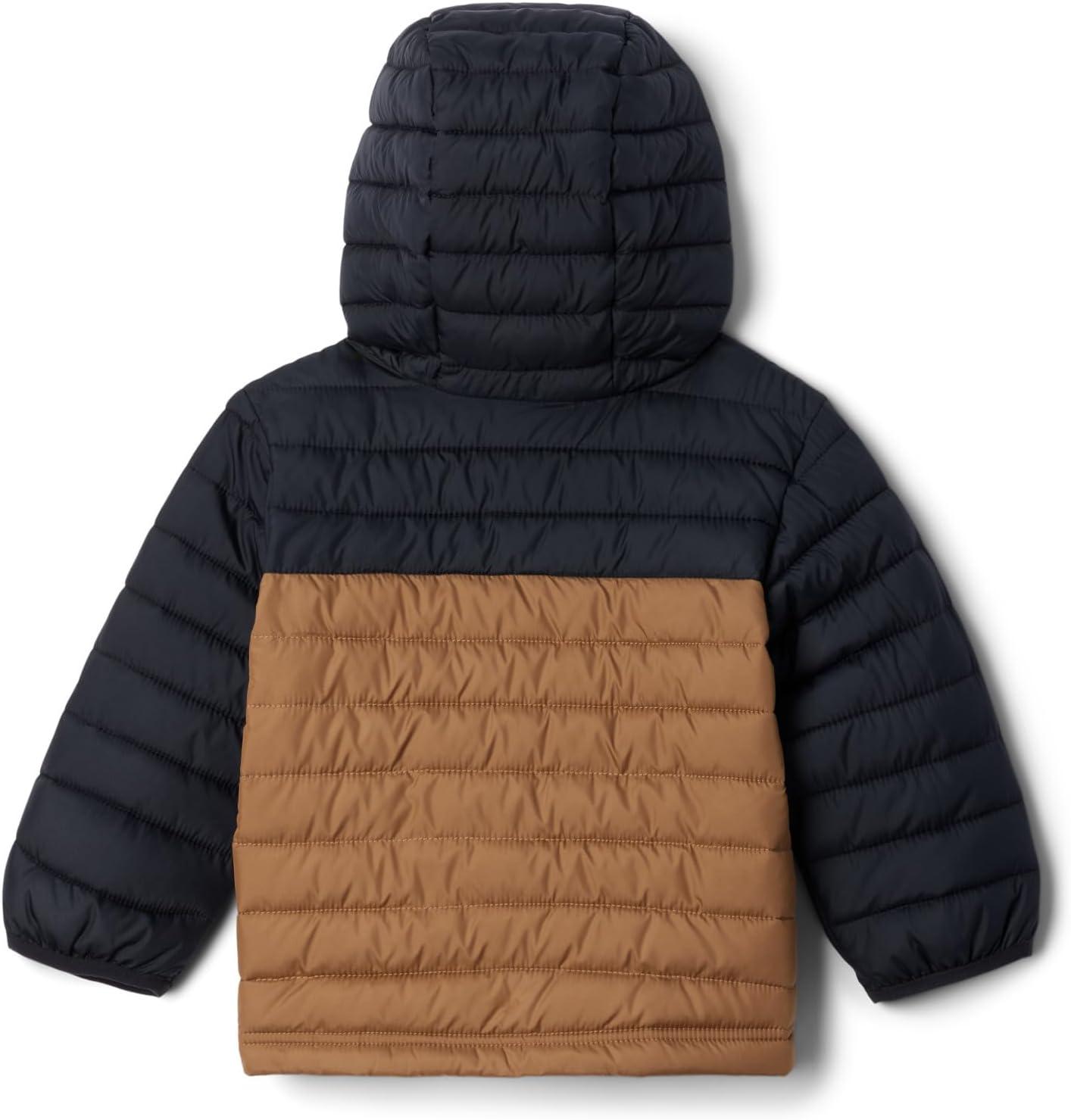 imageColumbia boys Powder Lite II Hooded JacketDeltaBlack