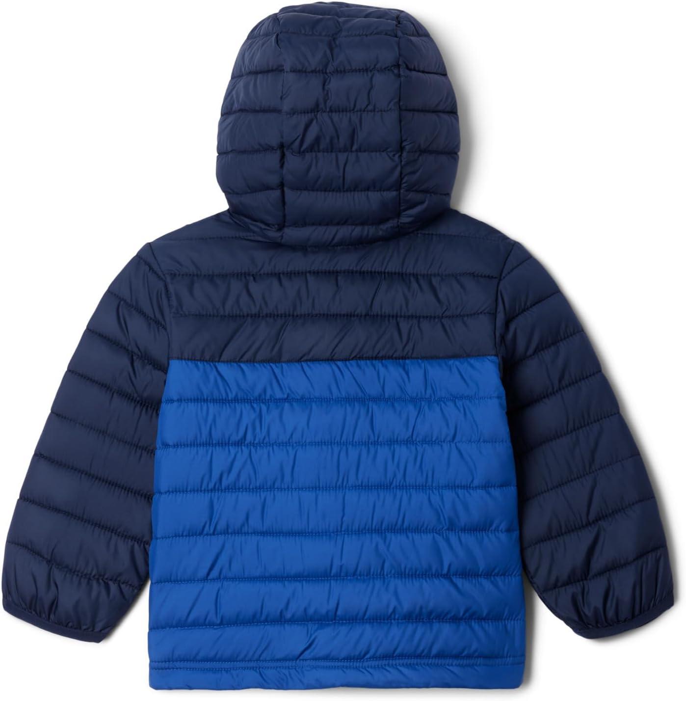 imageColumbia boys Powder Lite II Hooded JacketMountain BlueCollegiate Navy