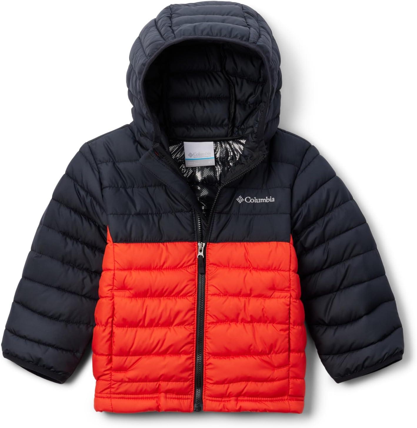 imageColumbia boys Powder Lite II Hooded JacketSpicyBlack