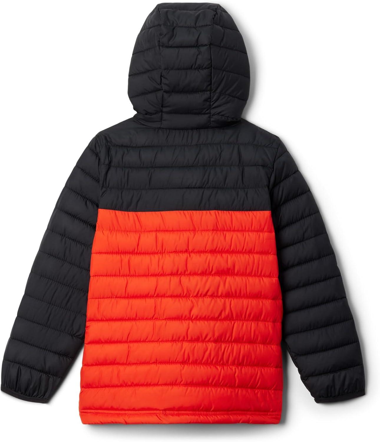 imageColumbia boys Powder Lite II Hooded JacketSpicyBlack
