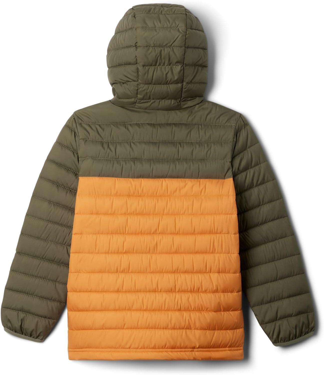 imageColumbia boys Powder Lite II Hooded JacketSunstoneStone Green