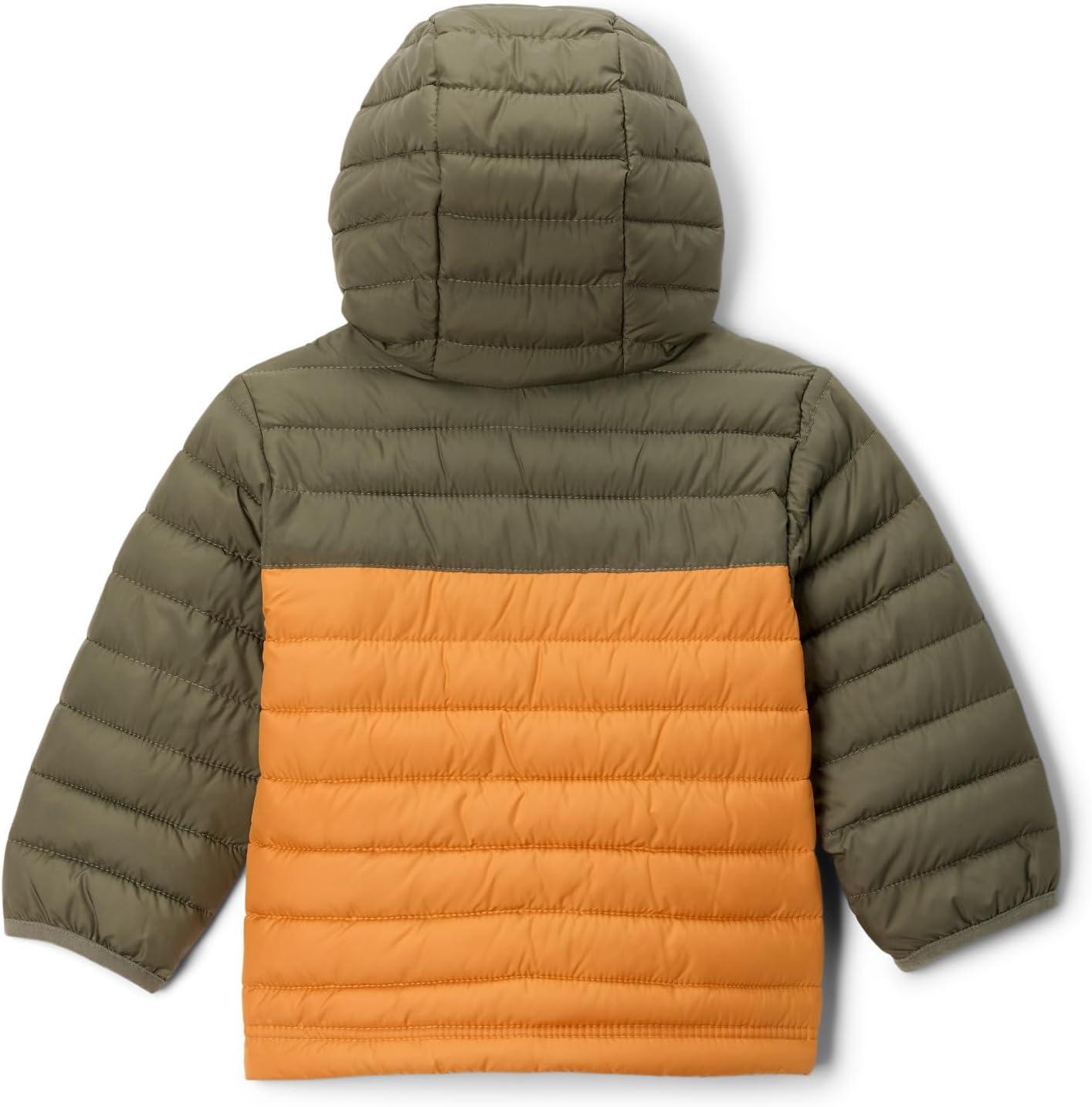 imageColumbia boys Powder Lite II Hooded JacketSunstoneStone Green