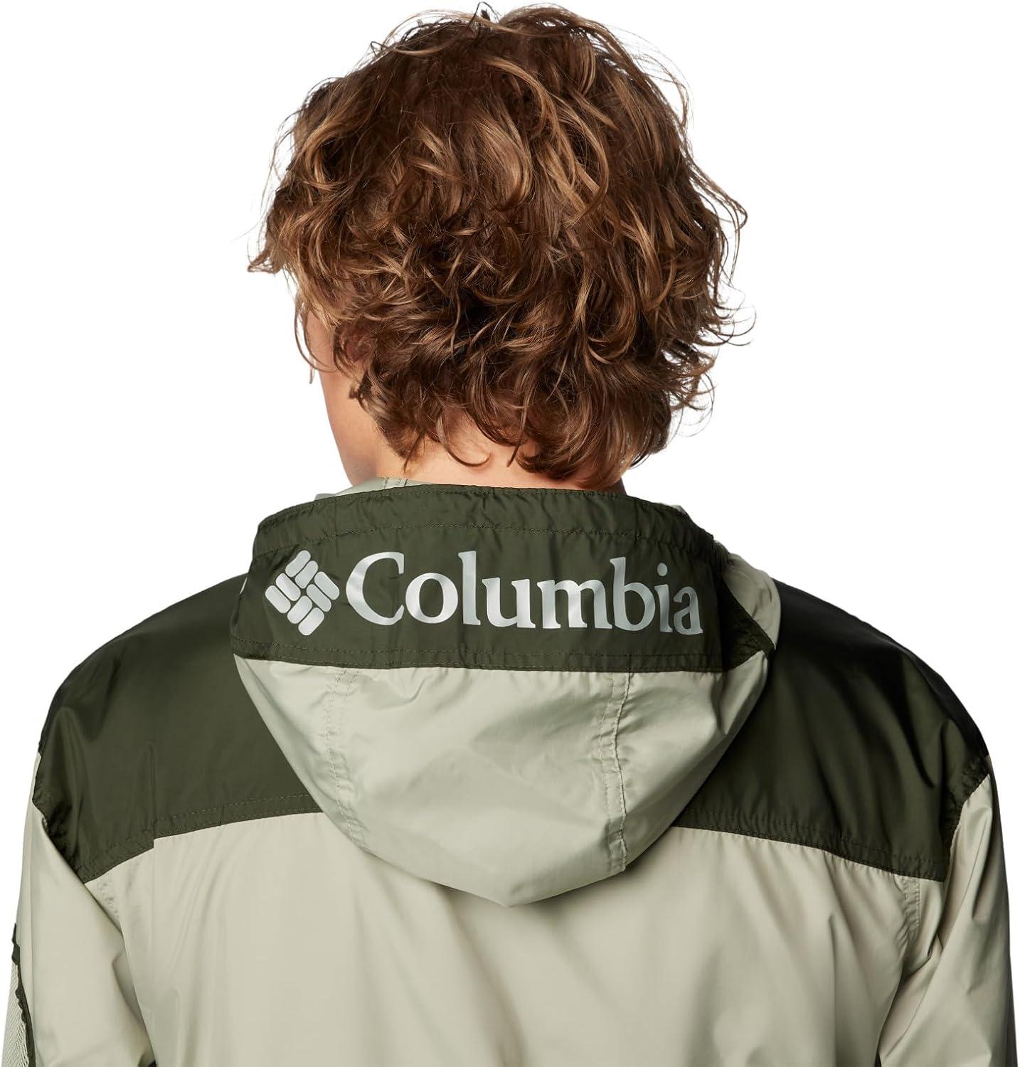 imageColumbia mens Challenger Ii WindbreakerSafariGreenscape