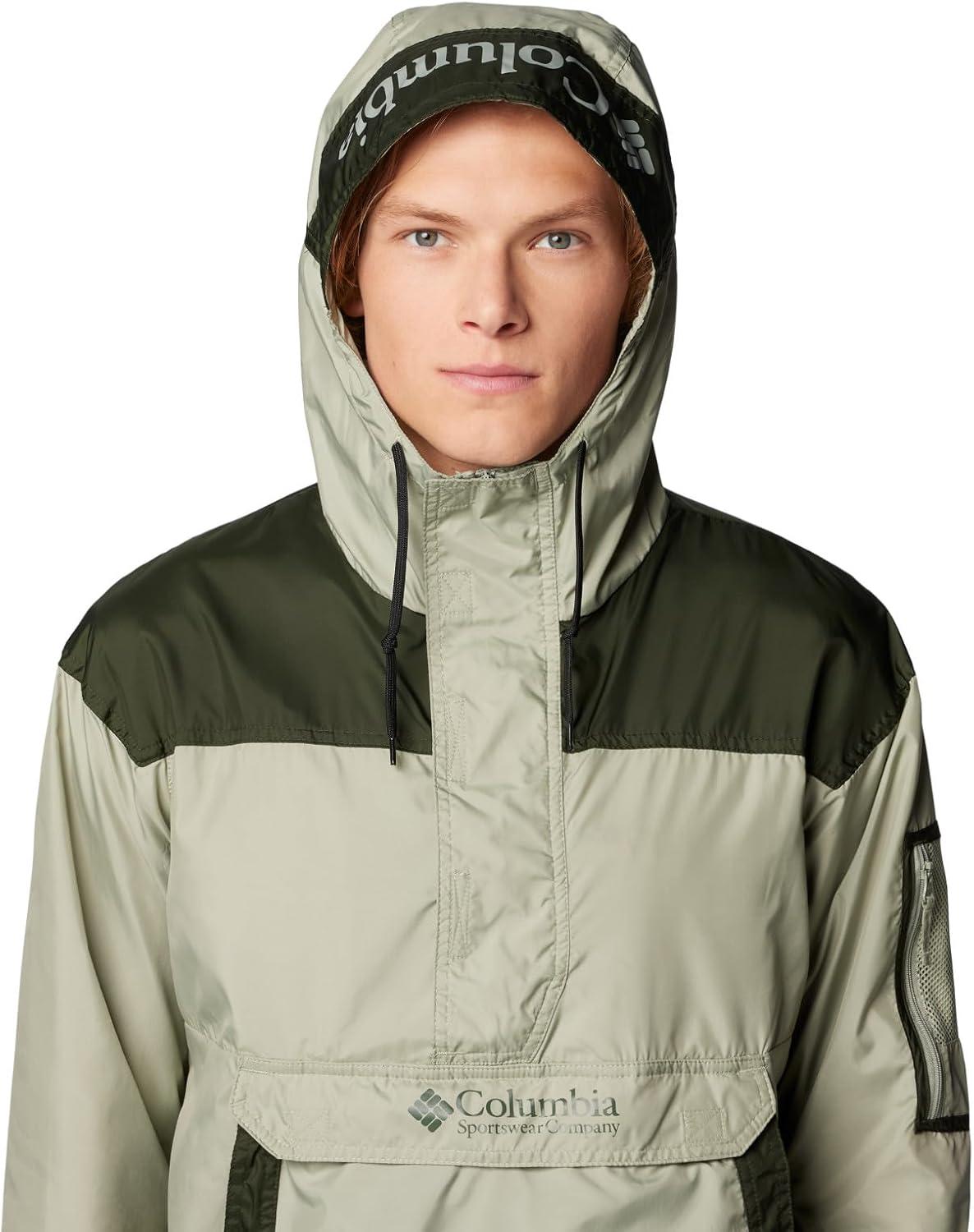 imageColumbia mens Challenger Ii WindbreakerSafariGreenscape