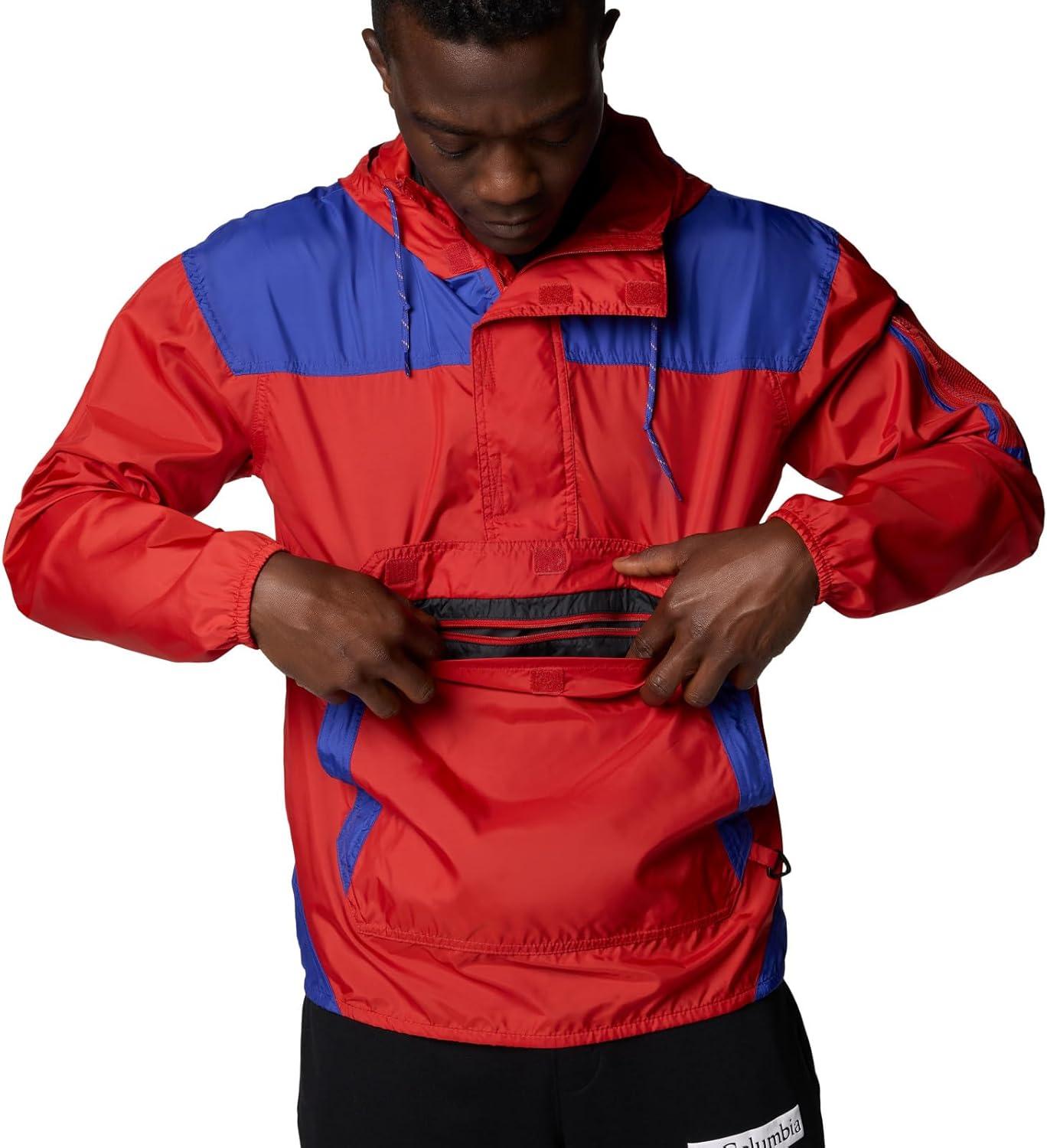 imageColumbia mens Challenger Ii WindbreakerSail RedClematis Blue