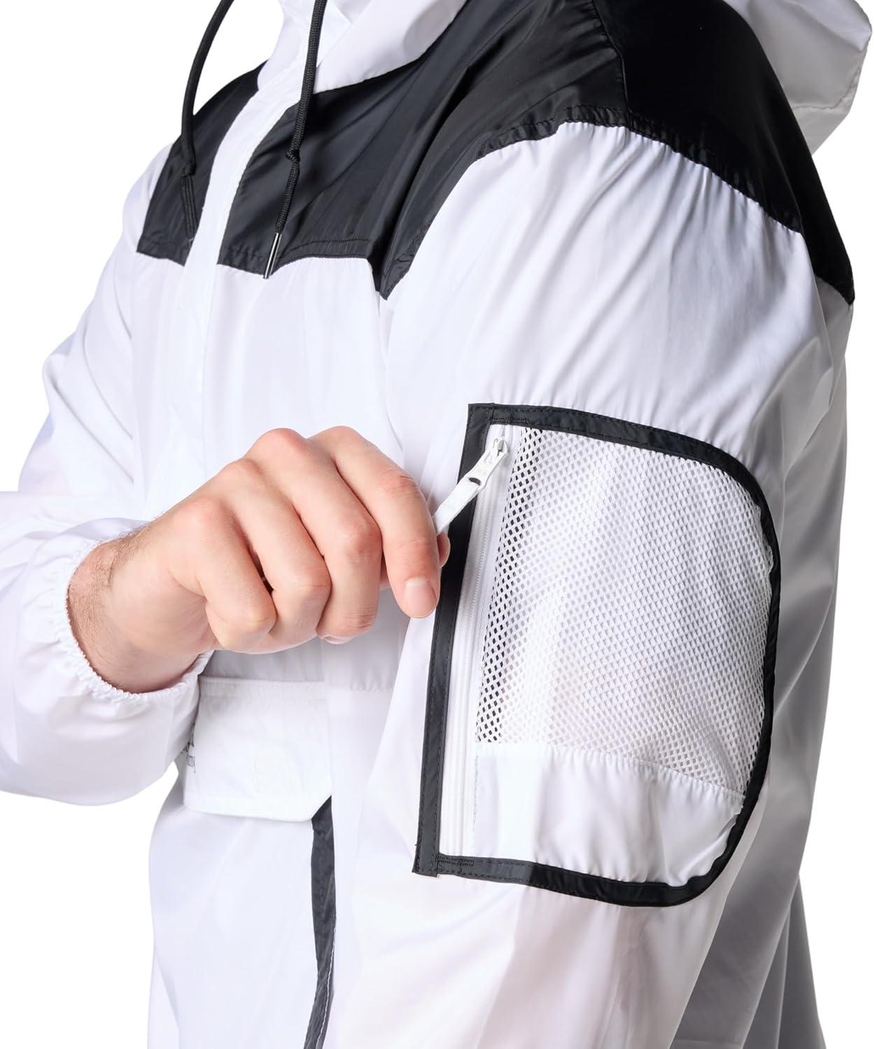 imageColumbia mens Challenger Ii WindbreakerWhiteBlack