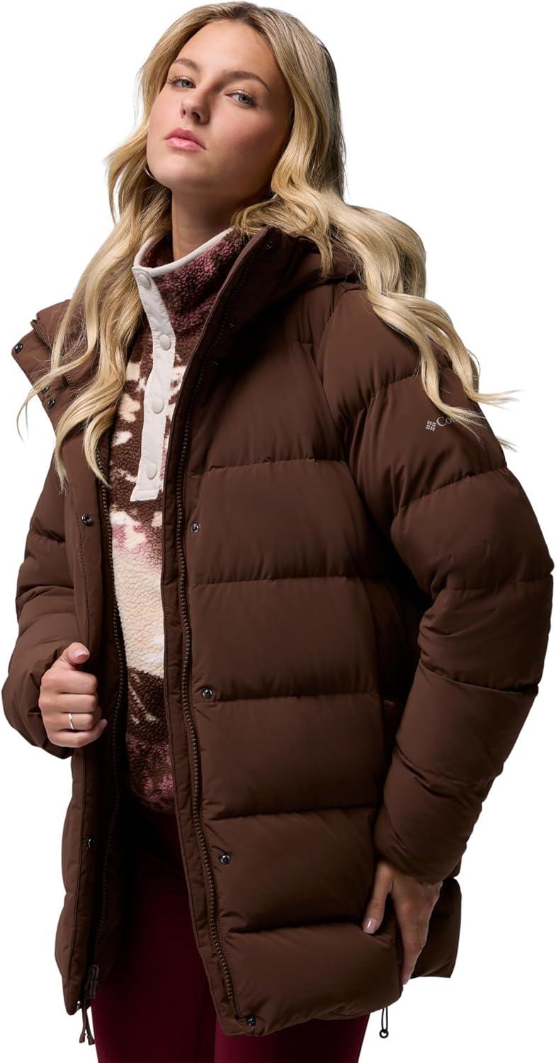 imageColumbia womens Amaze Puff Mid Hooded JacketTobacco