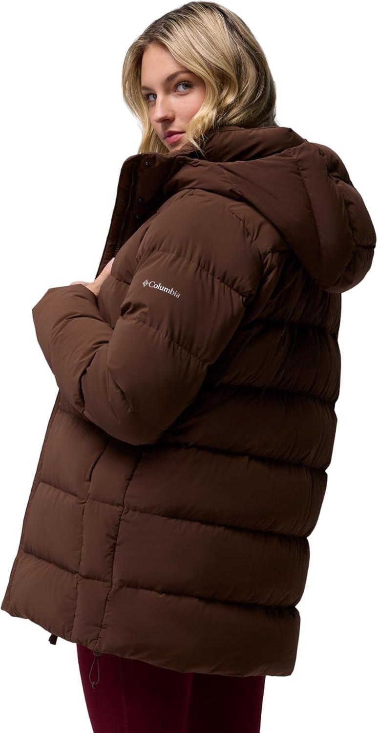 imageColumbia womens Amaze Puff Mid Hooded JacketTobacco