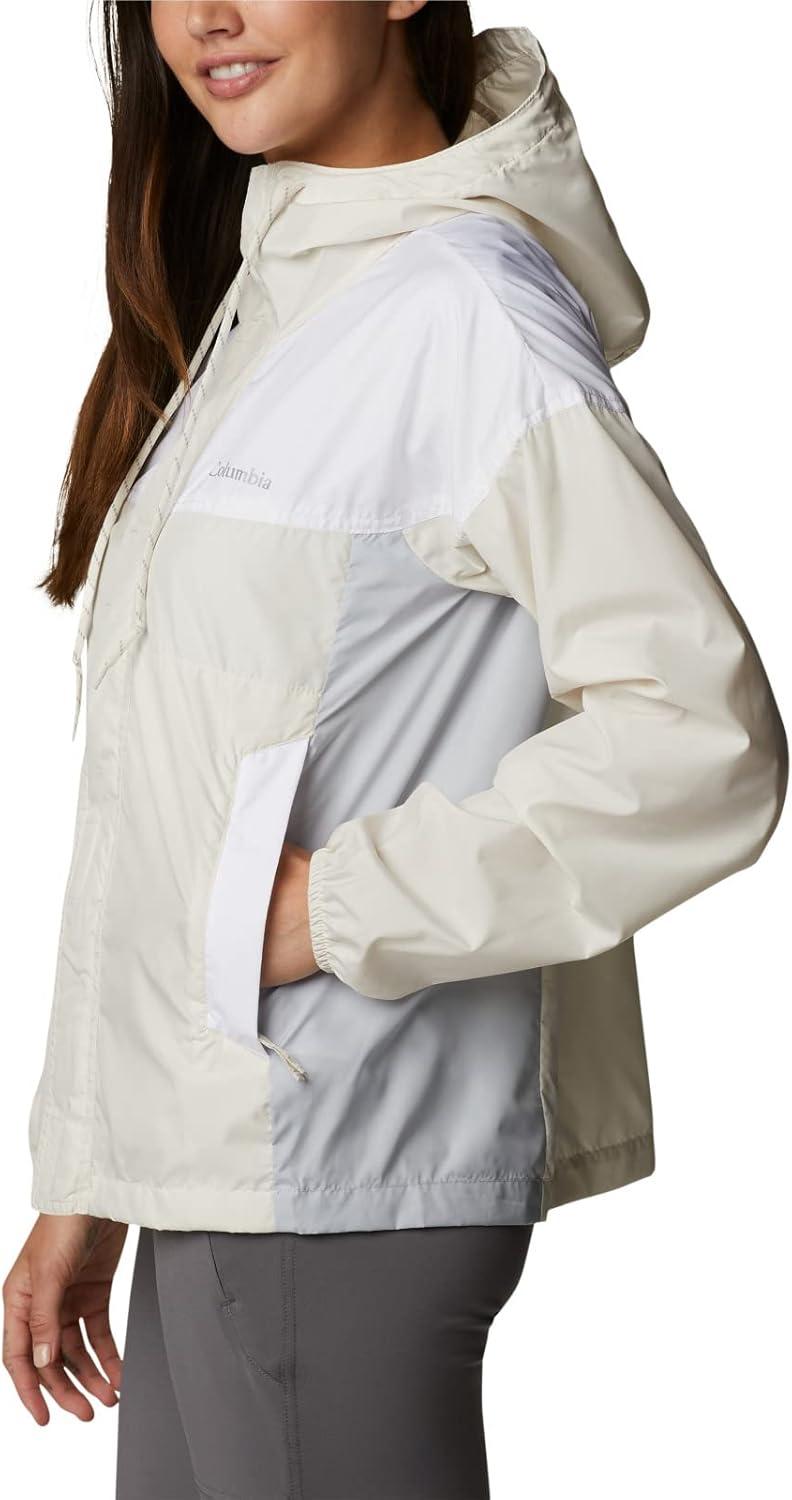 imageColumbia womens Flash Challenger WindbreakerChalkWhiteCirrus Grey