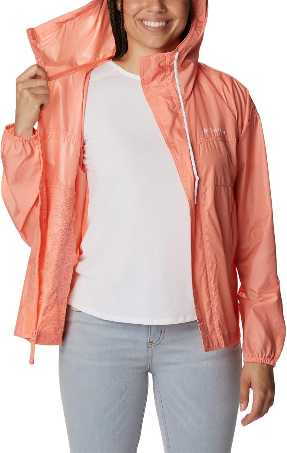 imageColumbia womens Flash Challenger WindbreakerCoral Reef