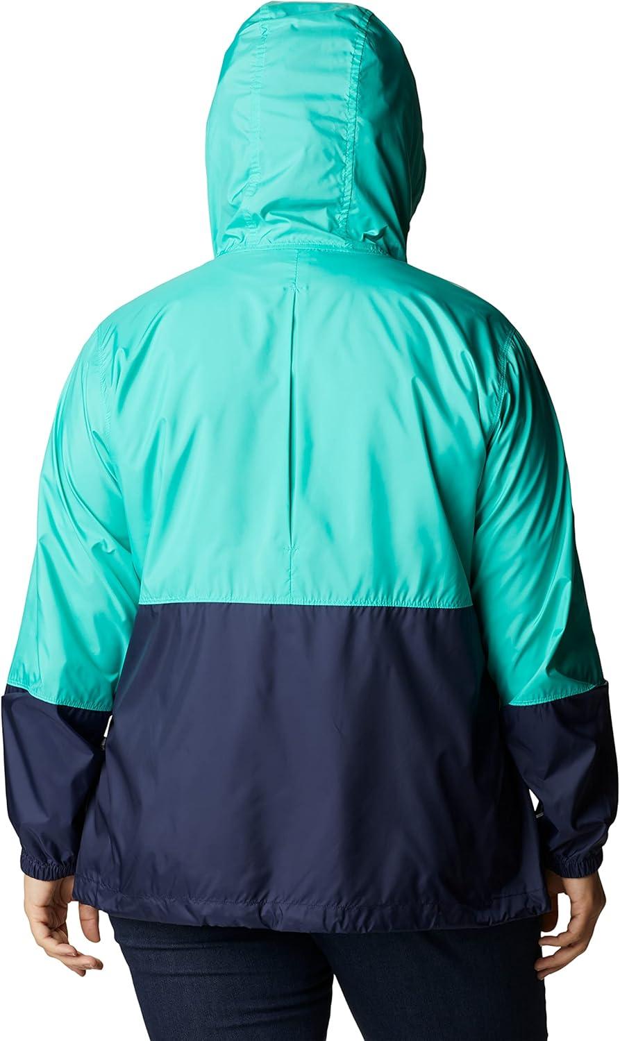 imageColumbia womens Flash Forward WindbreakerWindbreakerElectric TurquoiseNocturnal