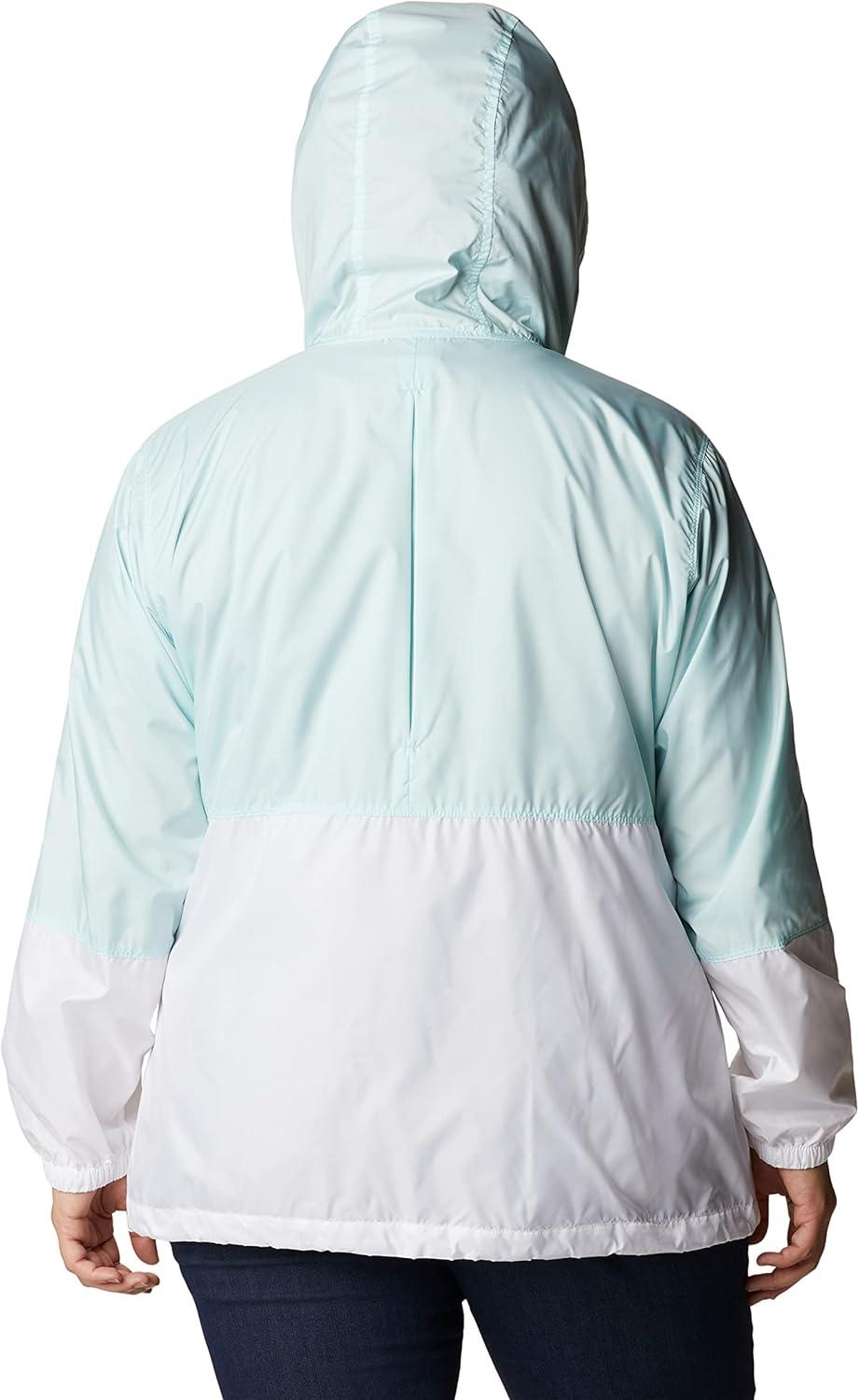 imageColumbia womens Flash Forward WindbreakerWindbreakerIcy MornWhite