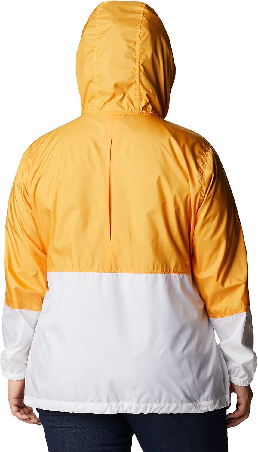 imageColumbia womens Flash Forward WindbreakerWindbreakerMangoWhite