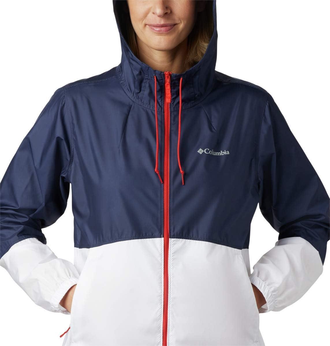 imageColumbia womens Flash Forward WindbreakerWindbreakerNocturnal White