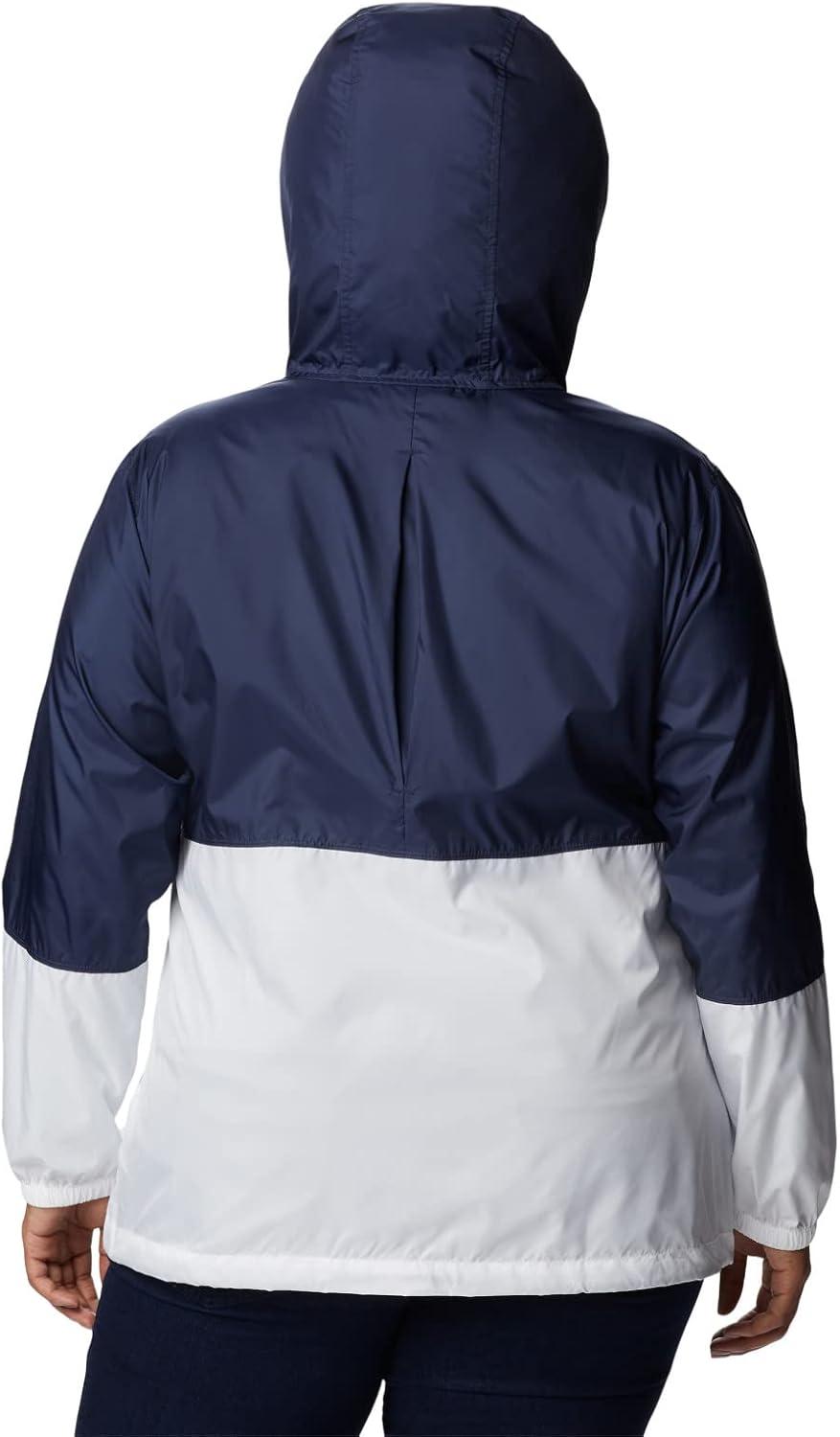 imageColumbia womens Flash Forward WindbreakerWindbreakerNocturnal White