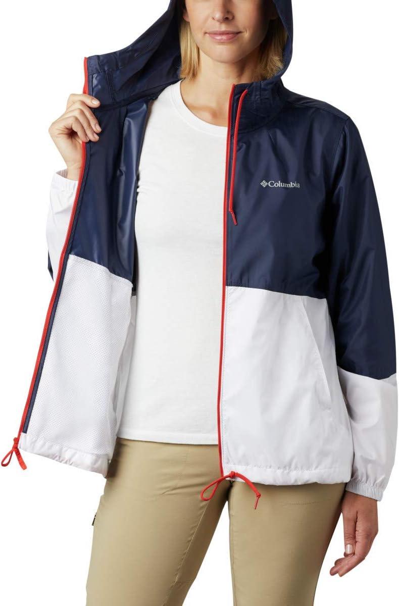 imageColumbia womens Flash Forward WindbreakerWindbreakerNocturnal White