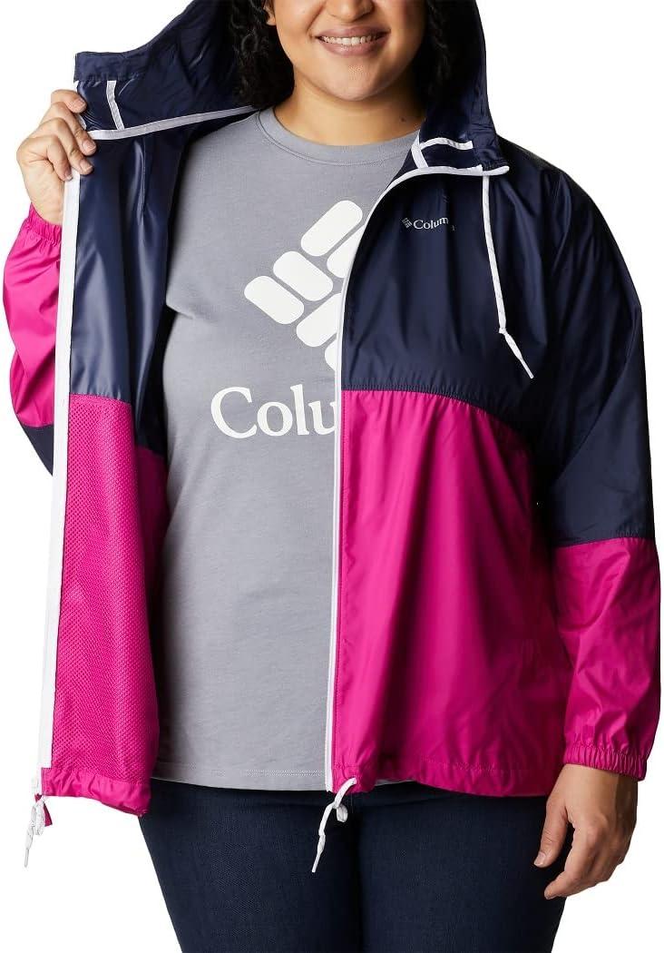 imageColumbia womens Flash Forward WindbreakerWindbreakerNocturnalWild Fuchsia