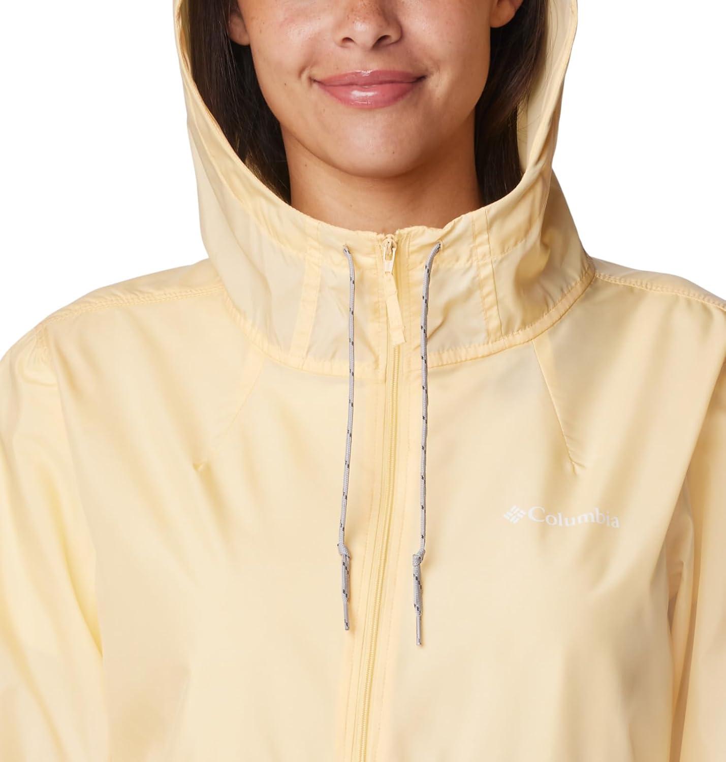 imageColumbia womens Flash Forward WindbreakerWindbreakerSunkissedWhite