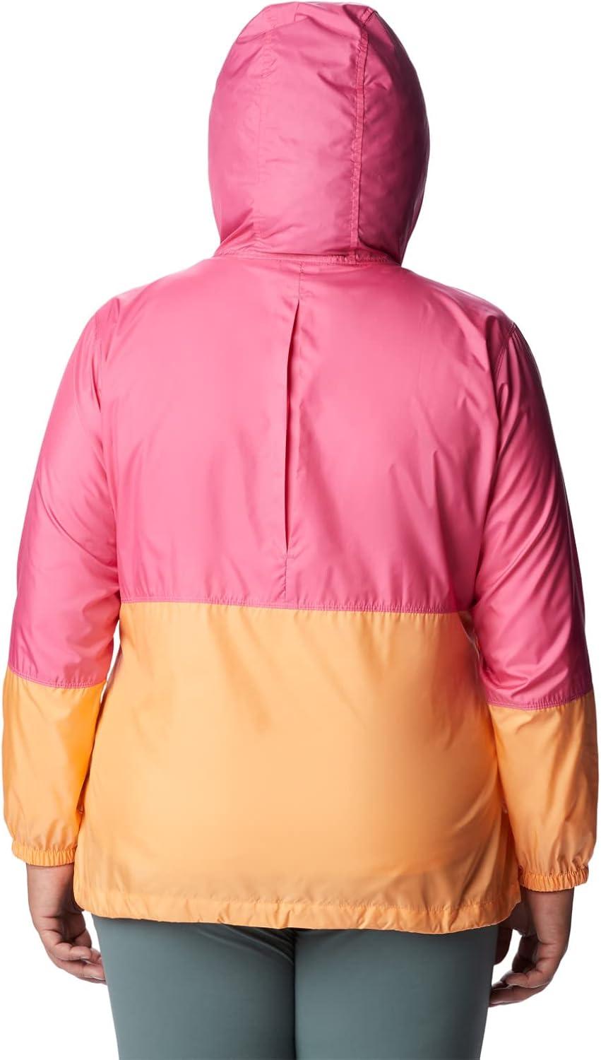 imageColumbia womens Flash Forward WindbreakerWindbreakerWild GeraniumPeach