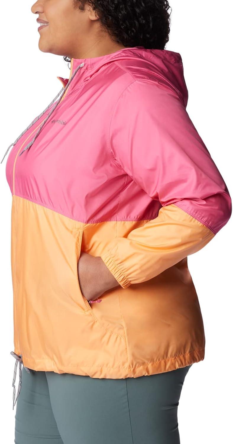 imageColumbia womens Flash Forward WindbreakerWindbreakerWild GeraniumPeach