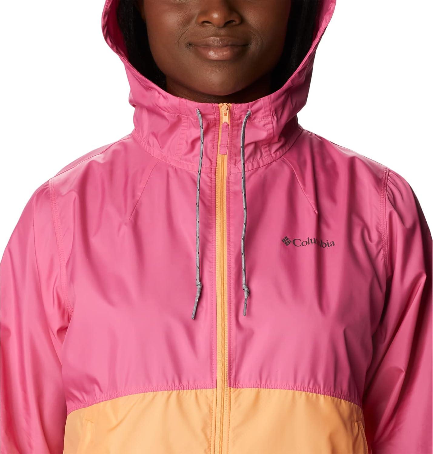 imageColumbia womens Flash Forward WindbreakerWindbreakerWild GeraniumPeach