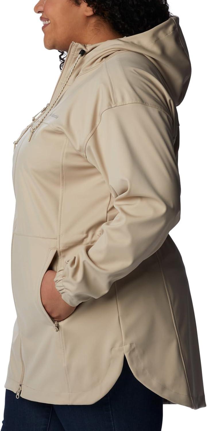 imageColumbia womens Flora Park Softshell JacketAncient Fossil