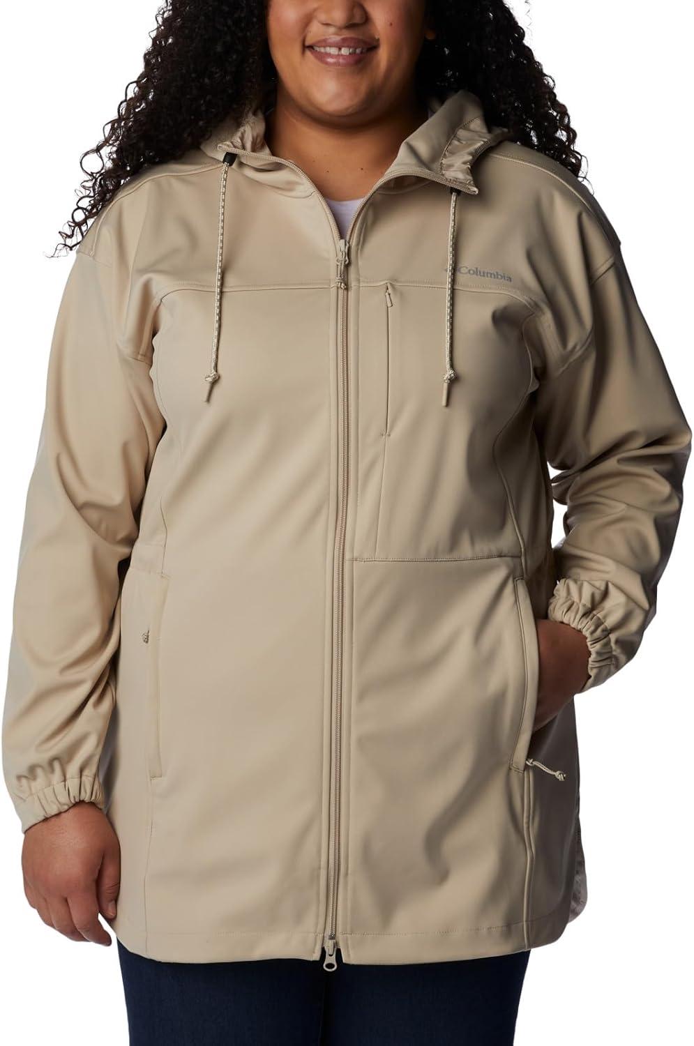 imageColumbia womens Flora Park Softshell JacketAncient Fossil