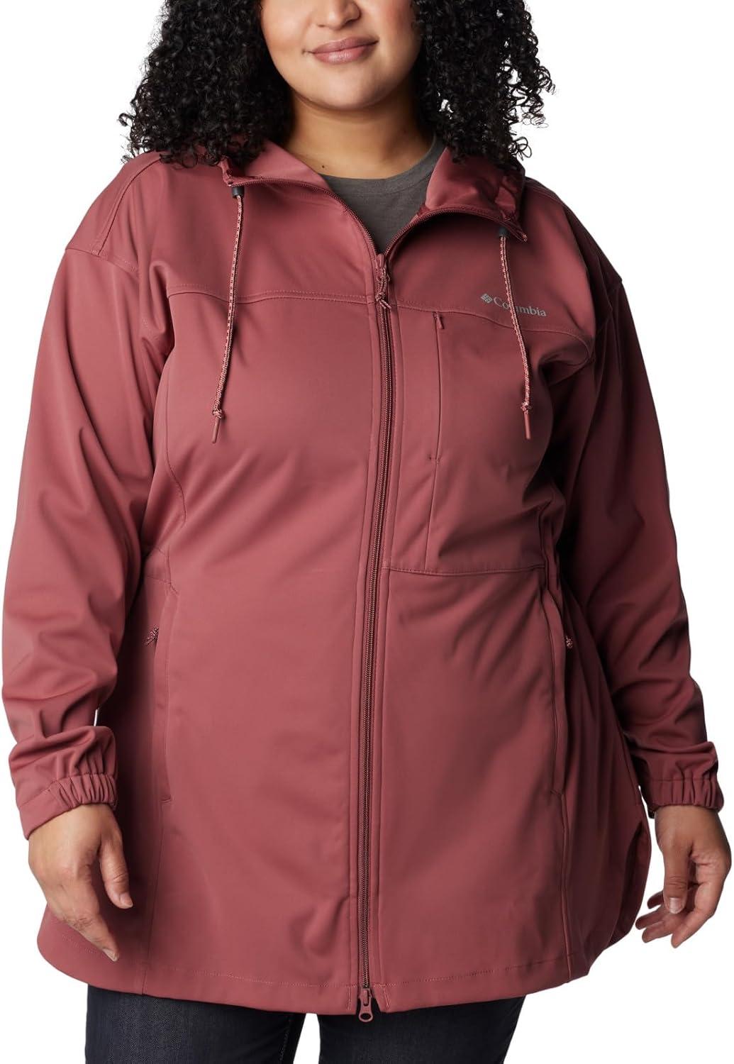 imageColumbia womens Flora Park Softshell JacketBeetroot