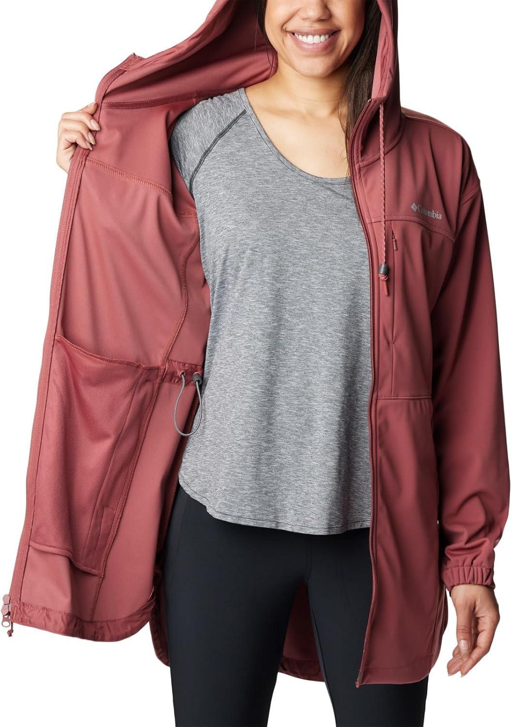 imageColumbia womens Flora Park Softshell JacketBeetroot