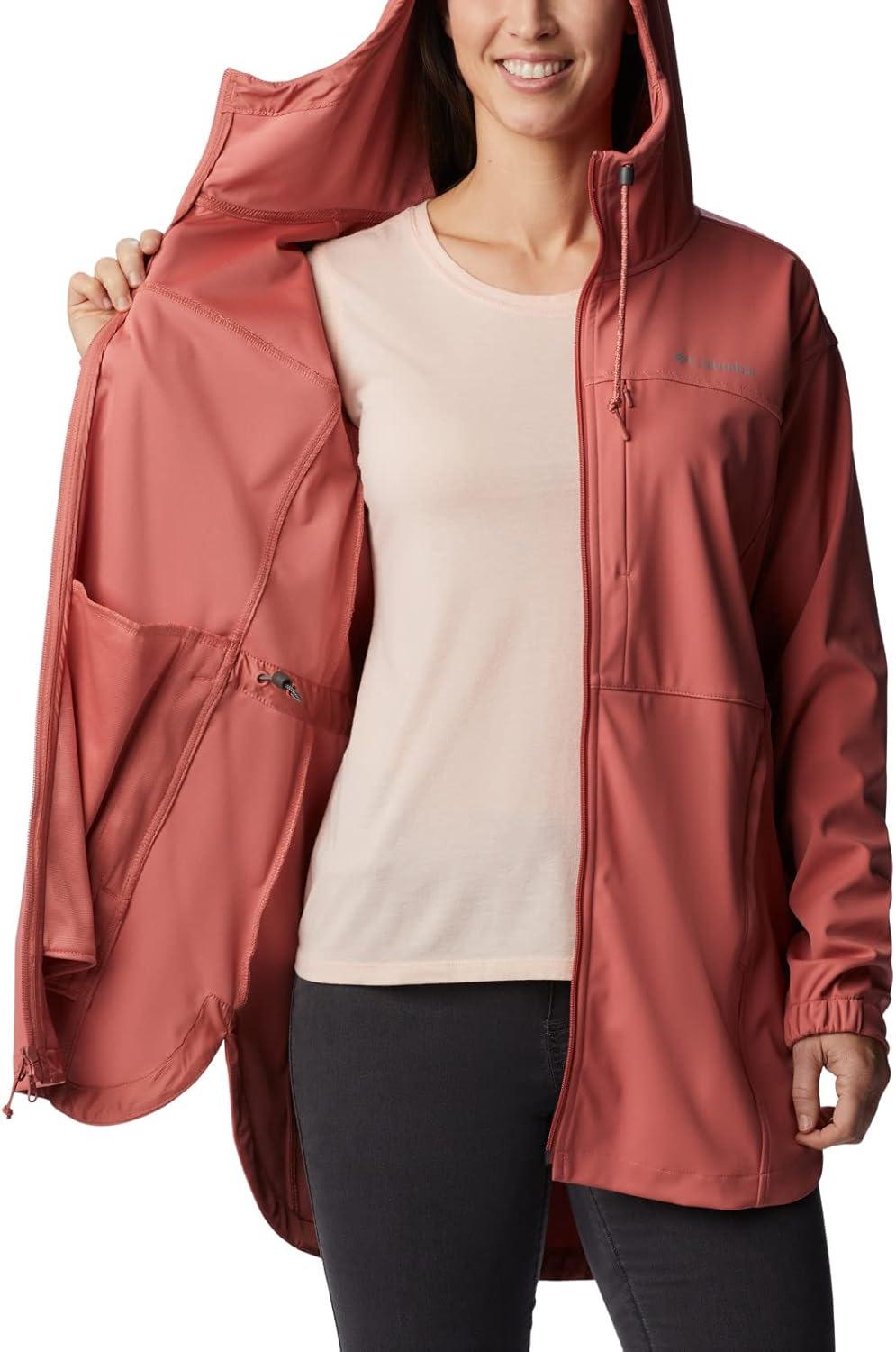 imageColumbia womens Flora Park Softshell JacketDark Coral