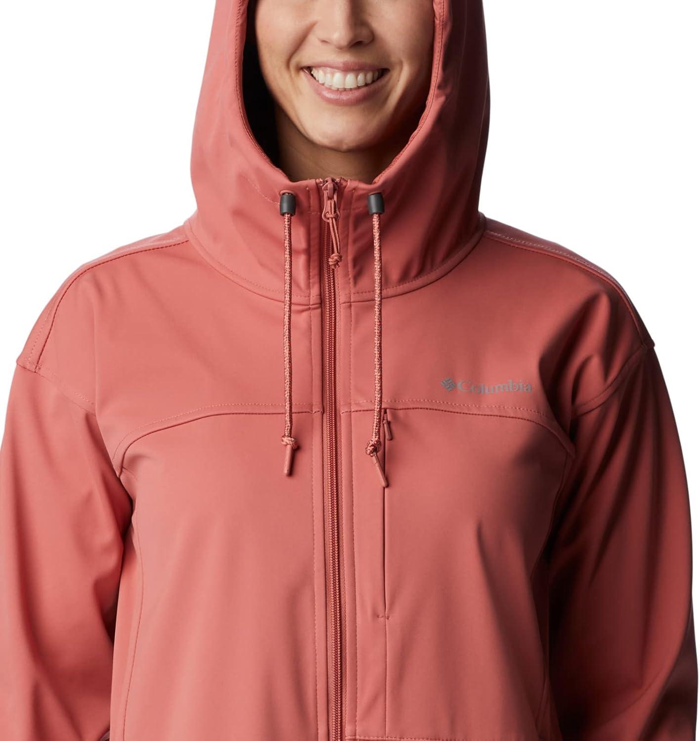 imageColumbia womens Flora Park Softshell JacketDark Coral