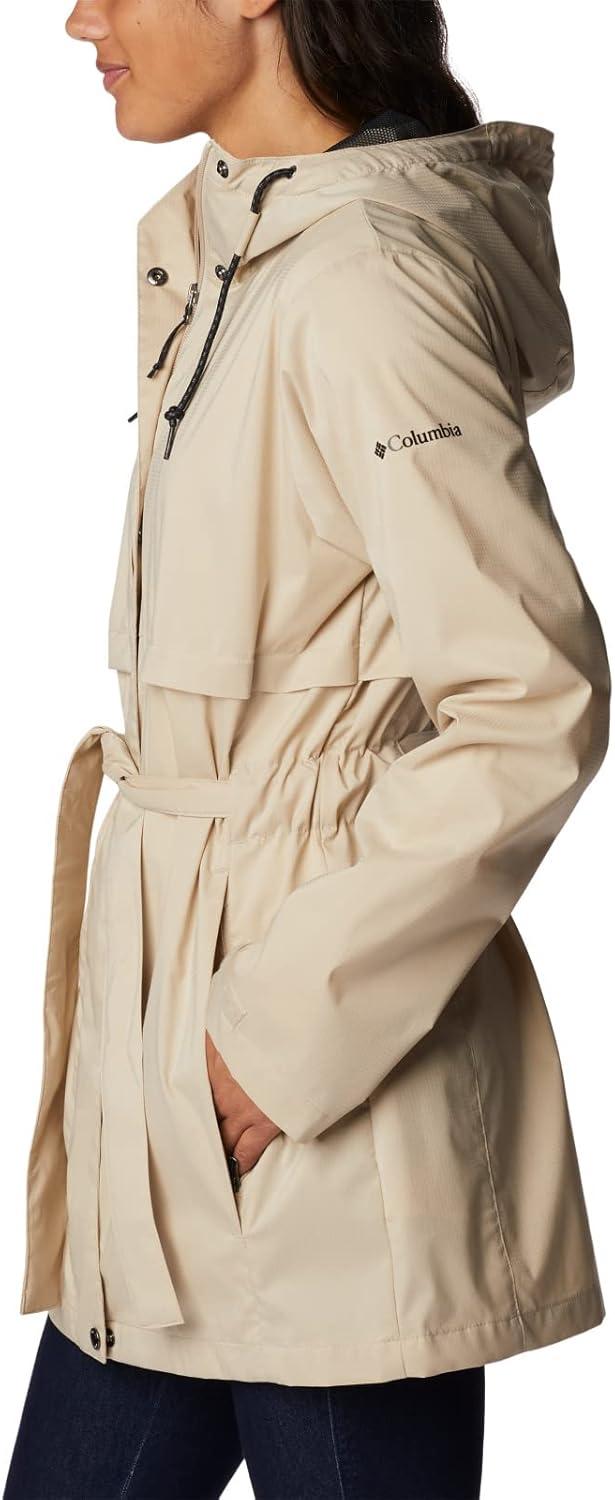 imageColumbia womens Pardon My Trench II Rain JacketAncient Fossil