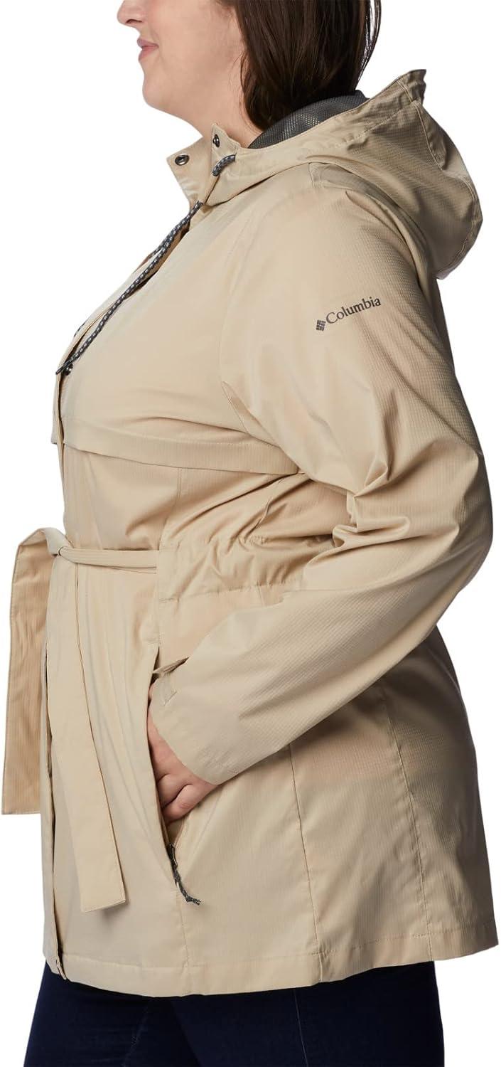imageColumbia womens Pardon My Trench II Rain JacketAncient Fossil