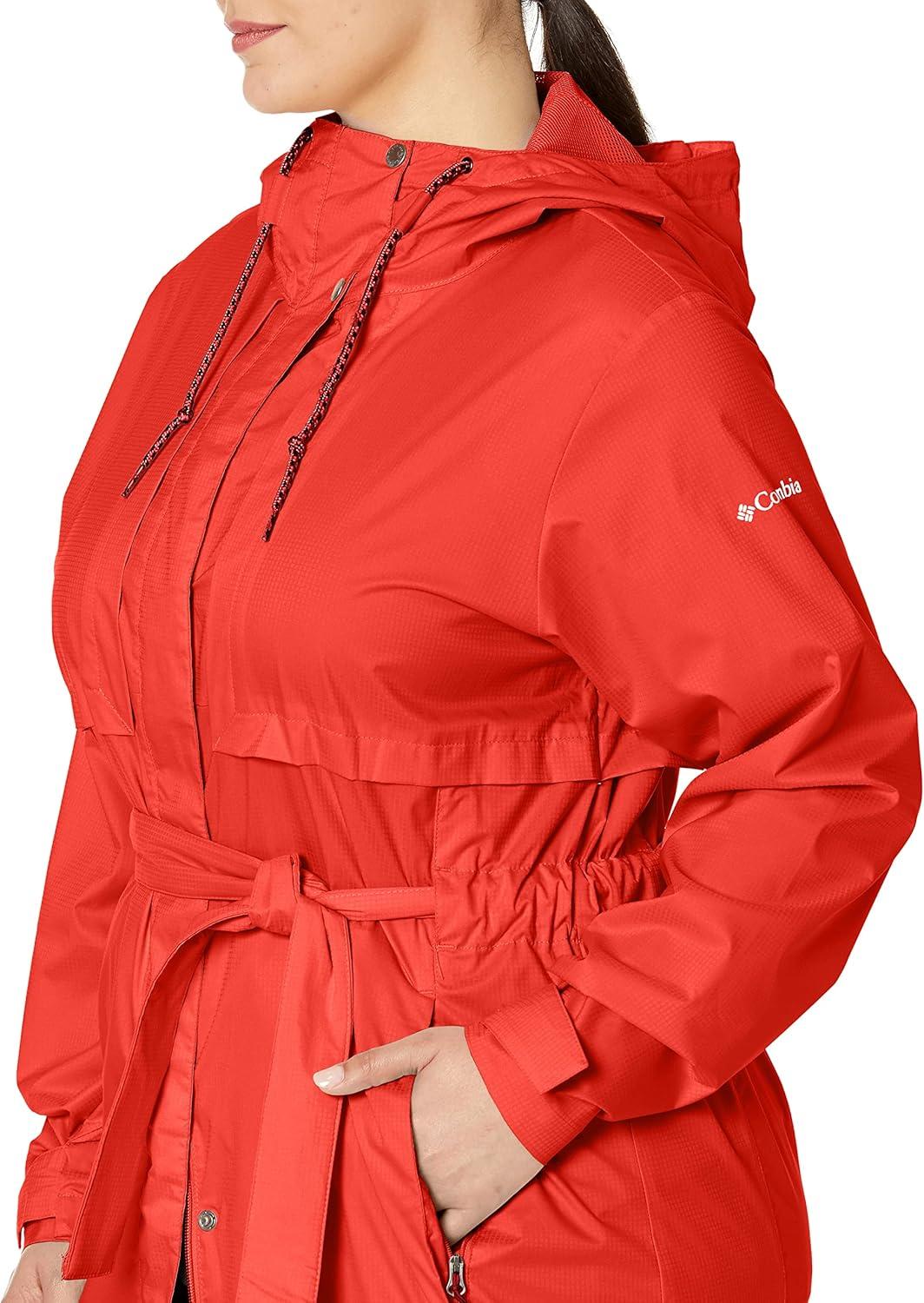 imageColumbia womens Pardon My Trench II Rain JacketBold Orange
