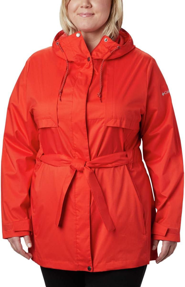 imageColumbia womens Pardon My Trench II Rain JacketBold Orange